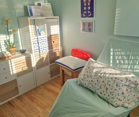 Reflexology studio in Congleton, Cheshire